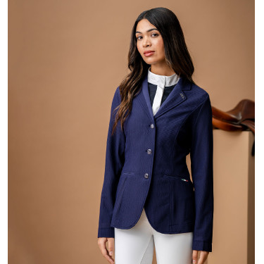 Wedstrijdjas Horseware dames Motion Lite Schaduw van de nacht Blauw