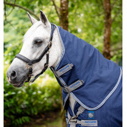 Buitendeken Horseware Rhino® Plus Pony 250g Zwart / titaniumgrijs / klassiek blauw Buitendeken Horseware Rhino® Plus Pony 250g Zwart / titaniumgrijs / klassiek blauw