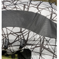 Vliegendeken voor paarden met camouflage en UV-bescherming Vliegendeken voor paarden met camouflage en UV-bescherming