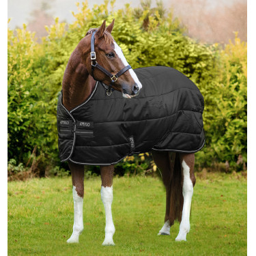 Horseware Amigo Diamond Insulator 100g deken Zwart / zwart / zilver