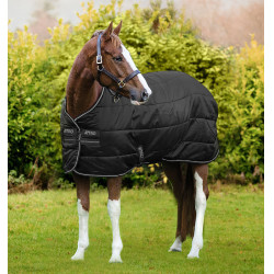 Horseware Amigo Diamond Insulator 100g deken Zwart / zwart / zilver