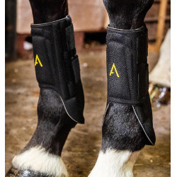 Gamaschen Horseware Adagio Zwart / geel