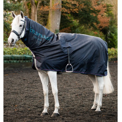 Deken voor het rijden Horseware Rambo Mack in a Sack Marine / bordeaux Blauw Deken voor het rijden Horseware Rambo Mack in a Sack Marine / bordeaux Blauw