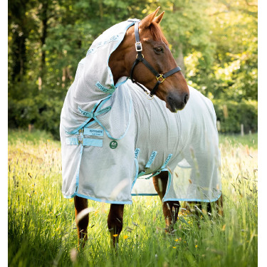 Vliegendeken paard met UV-bescherming & eco-stof