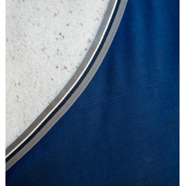 Horseware Rambo boxdeken microvezel voering Marine / onweer / zilvergrijs Marineblauw