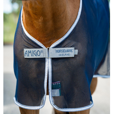 Droogdeken Net Horseware Amigo 0g Marine / titaangrijs / zilver Marineblauw Droogdeken Net Horseware Amigo 0g Marine / titaangrijs / zilver Marineblauw