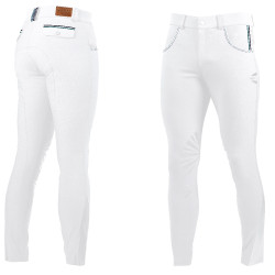 Broek Flags & Cup Gimo heren Wit Broek Flags & Cup Gimo heren Wit