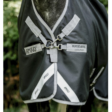 Waterdichte paardendeken met hoge hals - Horseware