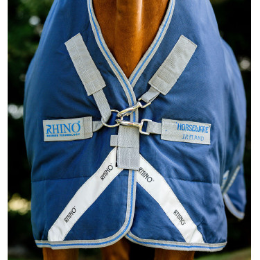 Horseware Rhino Wug 100g deken Marine / titaniumgrijs / klassiek blauw Marineblauw Horseware Rhino Wug 100g deken Marine / titaniumgrijs / klassiek blauw Marineblauw
