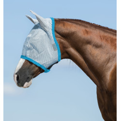 Vliegenmasker Horseware Amigo Lichtblauw / elektrisch blauw Vliegenmasker Horseware Amigo Lichtblauw / elektrisch blauw