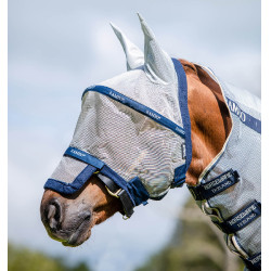 Vliegmasker voor paarden met UV-bescherming