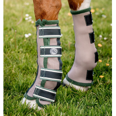 Vliegenbeschermers Horseware Beige / groen