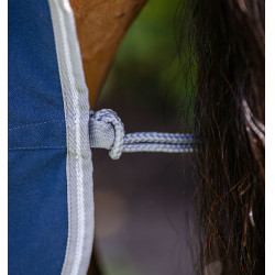 Boxdeken Horseware Amigo Delphinium 0g Marine / titaangrijs / zilver Marineblauw Boxdeken Horseware Amigo Delphinium 0g Marine / titaangrijs / zilver Marineblauw