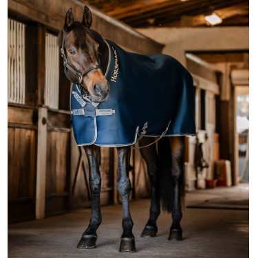 Droogdeken Horseware Rambo Airmax Cooler Disc Marine / onweer / zilvergrijs Marineblauw Droogdeken Horseware Rambo Airmax Cooler Disc Marine / onweer / zilvergrijs Marineblauw