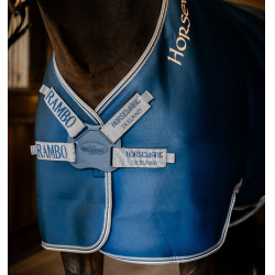 Droogdeken Horseware Rambo Airmax Cooler Disc Marine / onweer / zilvergrijs Marineblauw Droogdeken Horseware Rambo Airmax Cooler Disc Marine / onweer / zilvergrijs Marineblauw