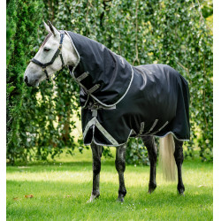 Waterdichte paardendeken 1200D met afneembare hals