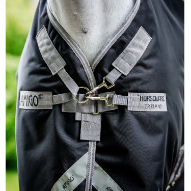 Waterdichte paardendeken 1200D met afneembare hals