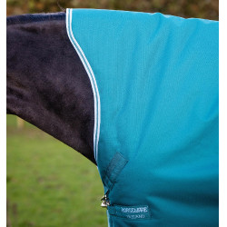 Horseware Dekens High Neck Amigo® Bravo 12 Original 250g 1200D Groen / aqua Horseware Dekens High Neck Amigo® Bravo 12 Original 250g 1200D Groen / aqua