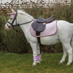 Zadeldoek Kentucky Glinsterende Eenhoornkop Lichtroze