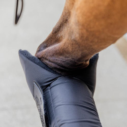 Stable boots PROtect voor voorbenen lange versie Kentucky Zwart