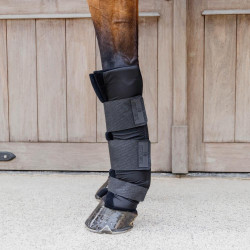 Stable boots PROtect voor voorbenen lange versie Kentucky Zwart