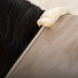 Sneldrogende vegan wool deken Kentucky Beige Sneldrogende vegan wool deken Kentucky Beige
