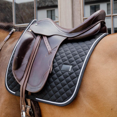 Zadeldek Kentucky Diamond Rope Dressuur Zwart