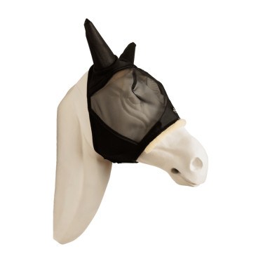 Vliegmaskers Kentucky Skin Friendly met oren Zwart Vliegmaskers Kentucky Skin Friendly met oren Zwart