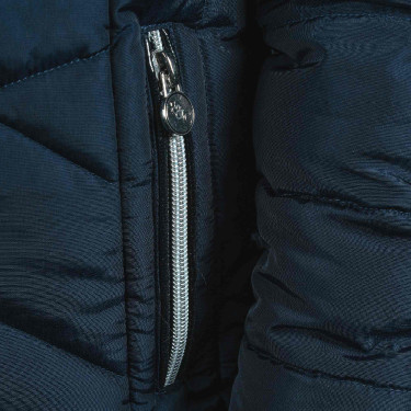 Kinderparka Misi Flags & Cup Marineblauw