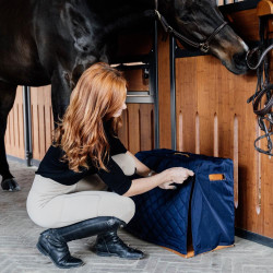 Beschermhoes voor verzorgingskist paardensport