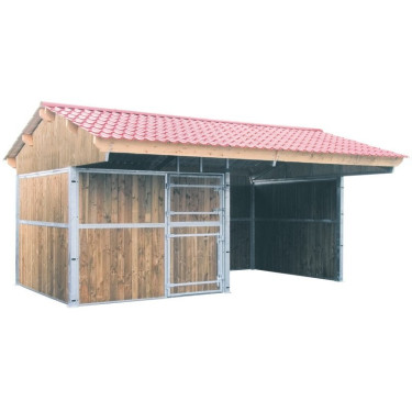 Uitbreidingsbox van prairie La Gée dubbele helling