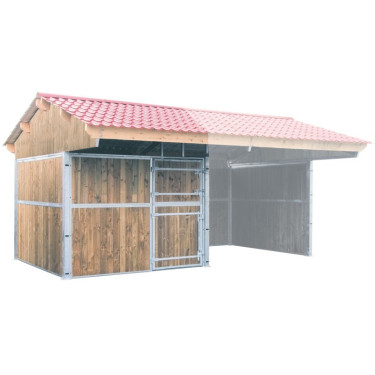 Uitbreidingsbox van prairie La Gée dubbele helling