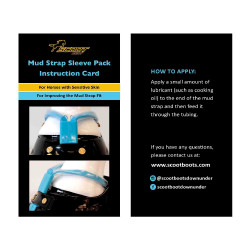 Beschermingsriem tegen modder Scoot mud strap Beschermingsriem tegen modder Scoot mud strap
