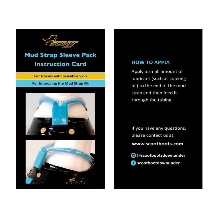 Beschermingsriem tegen modder Scoot mud strap Beschermingsriem tegen modder Scoot mud strap