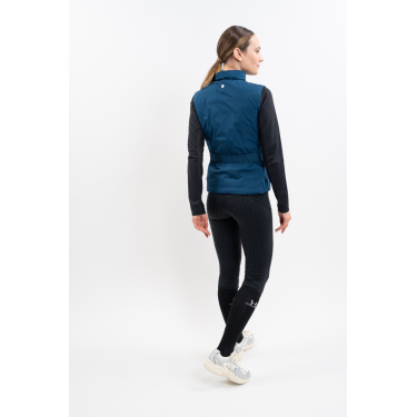 Dames parka voor paardrijden Harcour Adele kort model