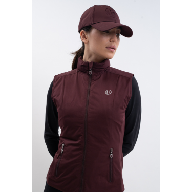 Dames parka voor paardrijden Harcour Adele kort model