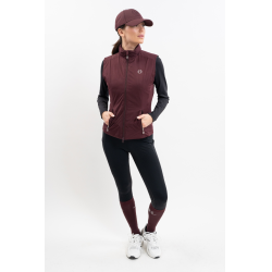 Dames parka voor paardrijden Harcour Adele kort model