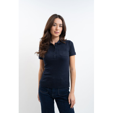 Polo Pamoly Harcour Marine Marineblauw