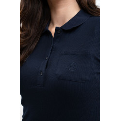 Polo Pamoly Harcour Marine Marineblauw