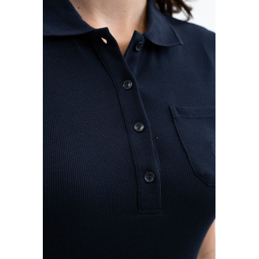 Polo Pamoly Harcour Marine Marineblauw