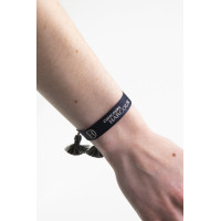 Boxy Harcour armband Marine / linnen Beige