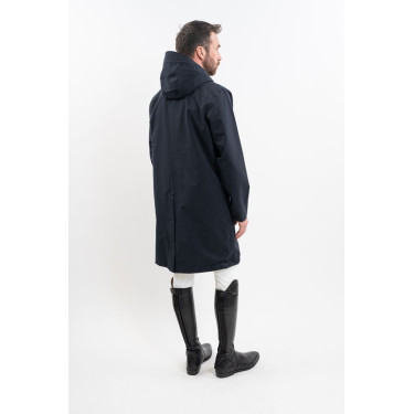 Waterdichte jas Harcour Prisko heren Marine Marineblauw