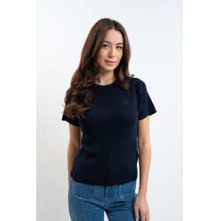 T-shirt Harcour Tzimi dames Marine Marineblauw