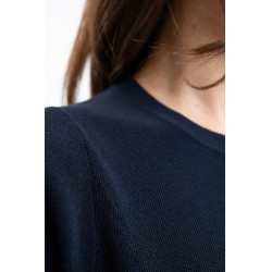 T-shirt Harcour Tzimi dames Marine Marineblauw