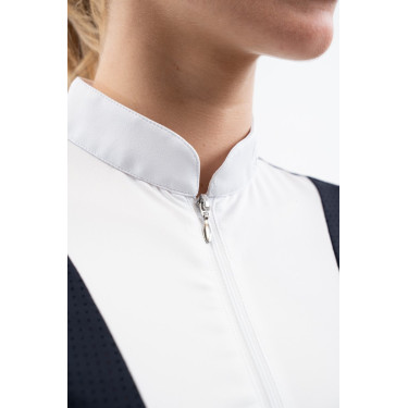 Wedstrijdpolo Harcour Paris dames Marine Marineblauw Wedstrijdpolo Harcour Paris dames Marine Marineblauw