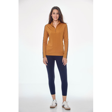 Polo Harcour Pistach dames Goudgeel
