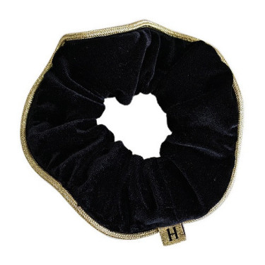 Harcour Spica scrunchie voor paardrijden – zwart Harcour Spica scrunchie voor paardrijden – zwart