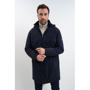 Lange parka Harcour Robertol Marine Marineblauw
