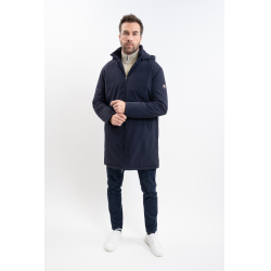 Lange parka Harcour Robertol Marine Marineblauw