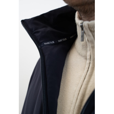 Lange parka Harcour Robertol Marine Marineblauw
